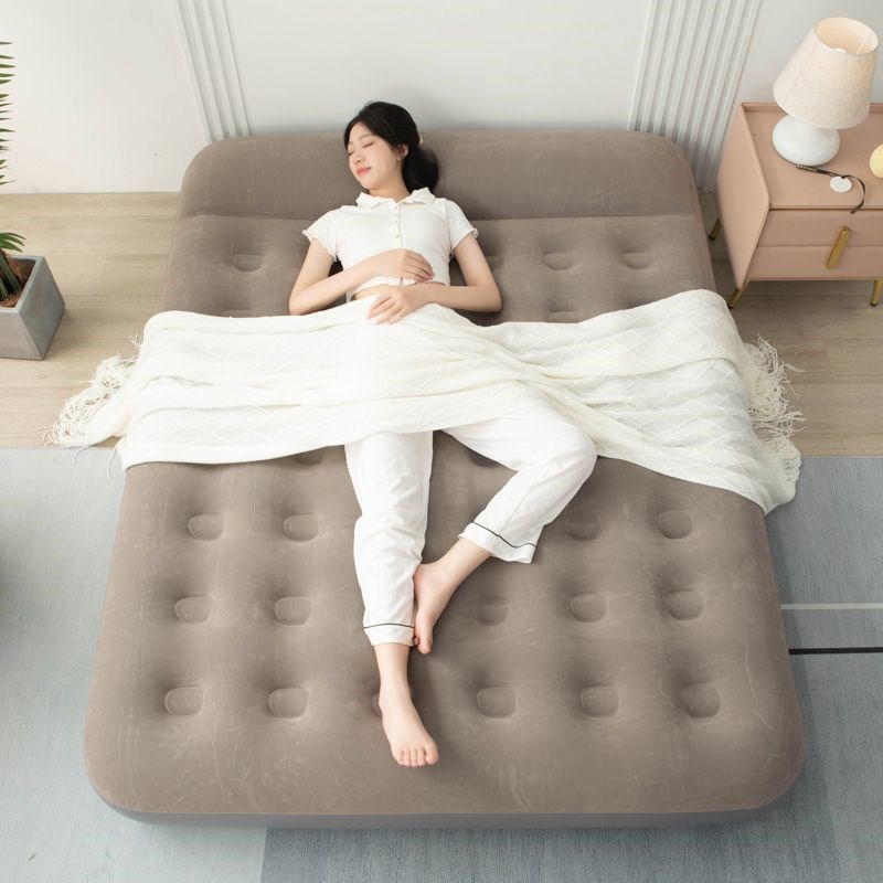 速发舒厚奇加士双人户外露营帐床全自动充气篷加厚可折叠家充气床