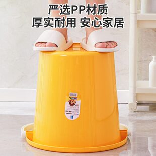 厂促辉海加厚带盖洗衣桶家用塑料桶学生宿舍洗澡桶大号储水桶水桶
