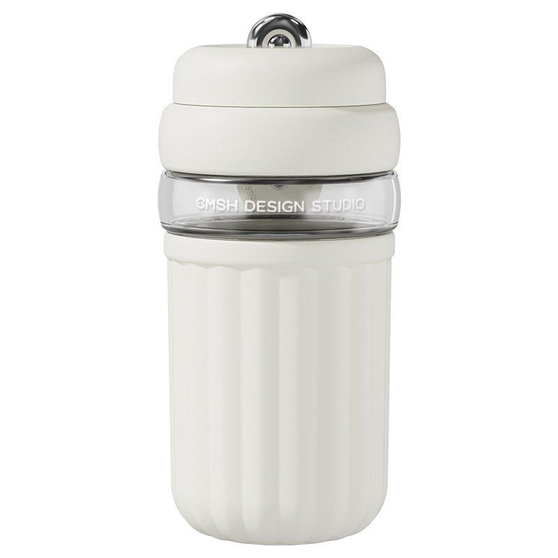 简约玻璃直饮杯女生高颜值咖啡杯耐高温随行便携办公泡茶杯带茶隔,餐饮具,玻璃杯,淘宝优惠券,粉丝福利购,淘宝优惠卷