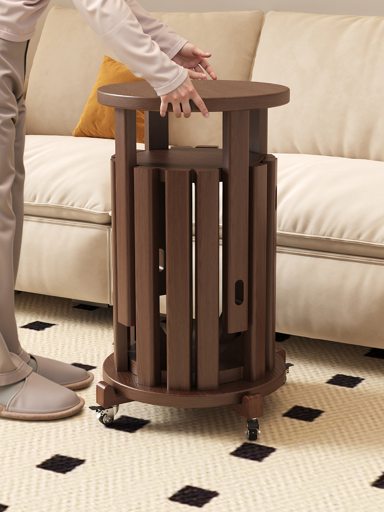 实木凳子可叠放圆凳客厅家用加厚组合叠叠乐备用凳堆叠餐桌凳圆凳