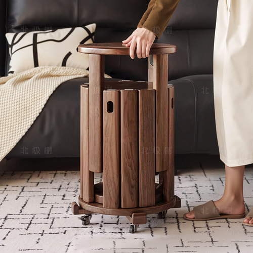 实木凳子可叠放结实耐用