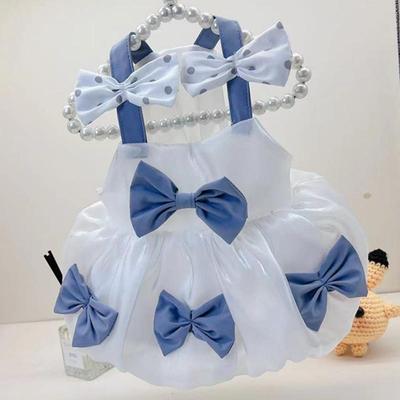 尔济马斯小衣服夏季薄款香风公主美裙比熊博小型犬约克夏狗狗衣服