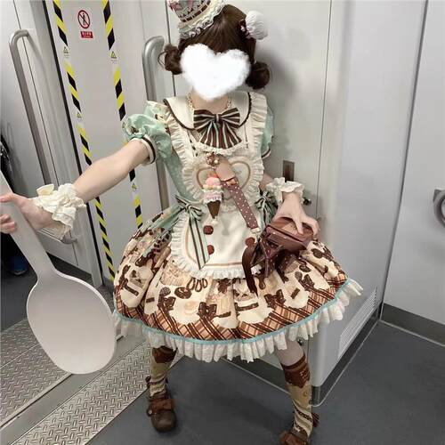 薄巧甜厨op心动玩偶lolita