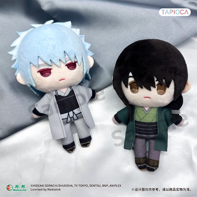 【TAPIOCA预售】银魂 周边官谷掌心毛绒玩偶娃娃坂田银时桂小太郎