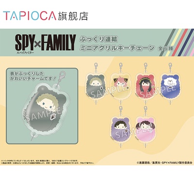 【TAPIOCA现货】间谍过家家 迷你襁褓亚克力钥匙链 （全6种）盲盒