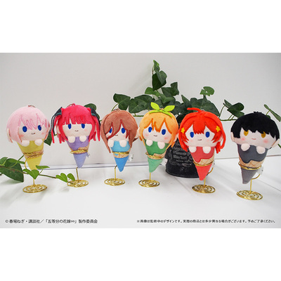 【TAPIOCA现货】五等分的花嫁 日谷周边 掌心冰淇淋毛绒玩偶娃娃
