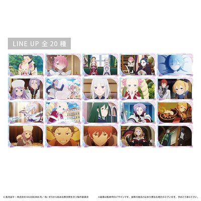 【TAPIOCA现货】Re0从零开始的异世界生活 周边日谷 角色透卡盲盒