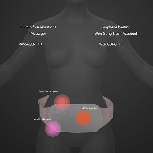 好货Menstrual Heating Pad Warm Palaces Belt Menstrual Pain R