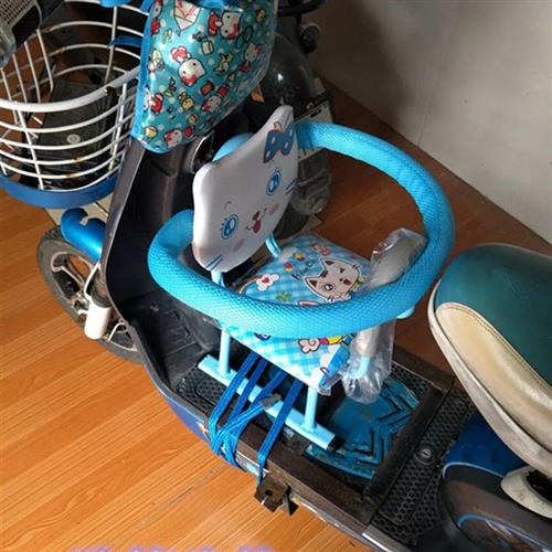 极速厂家电动车加装儿童座椅 前置婴幼儿通用折叠安全座椅宝宝凳