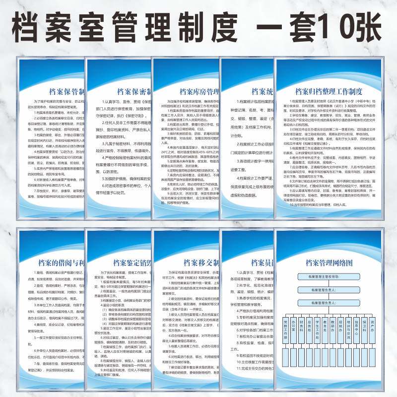 极速档案室管理制度档案档案归档整理工作档案员岗位职责档案管理