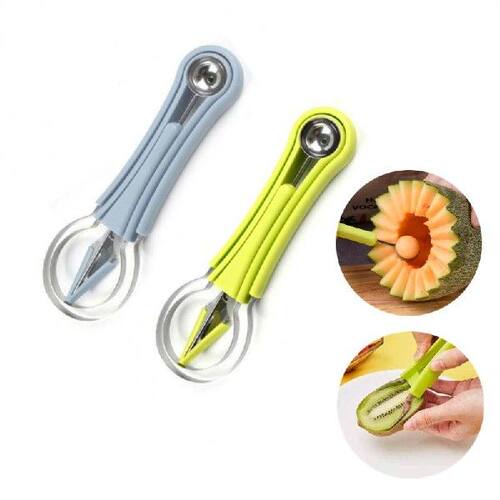 好货Fruit Carving Knife 4 In 1 Watermelon Ball Cutter Dig Sp