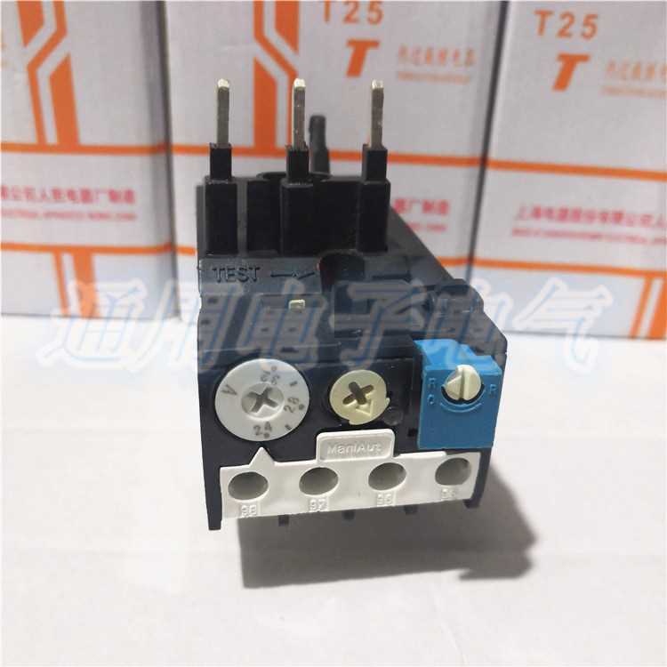 好货。 热过载继电2器 T25DU 保护器 1-19A 18-5A 24-2A