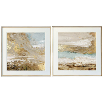 好货现代美式客厅装饰画简美沙发背景抽象画玄关餐厅过道实木框组