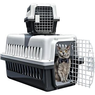 猫咪航空箱外出车载狗笼狗狗太空箱宠物仓可携式猫咪托运专用