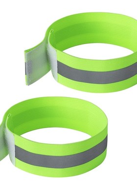 WEST BIKING 2PCS Reflective Strips Safety Cycling Bind  Hand