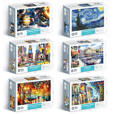 好货QWZ Jigsaw Puzzles 1000 Pieces Wooden Assembling Picture