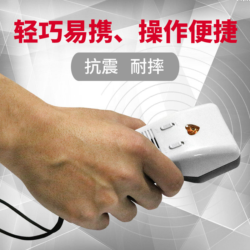 好货手持式检针机高精度验针机手动检针器服装断针探铁仪器金属探