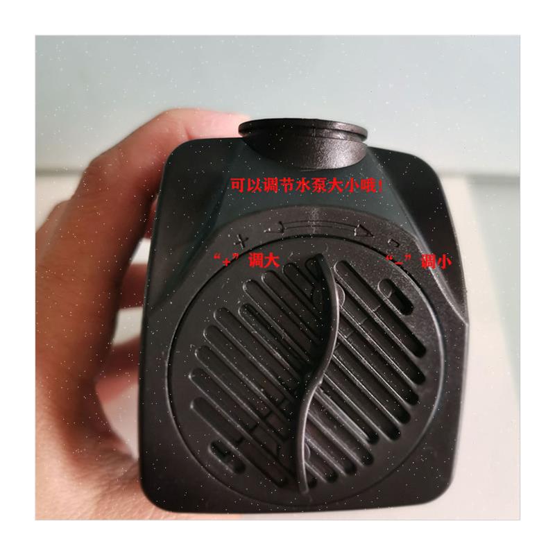 好货假山鱼缸鱼池喷泉盆景流水摆件配件抽水泵带灯家用循环喷雾器