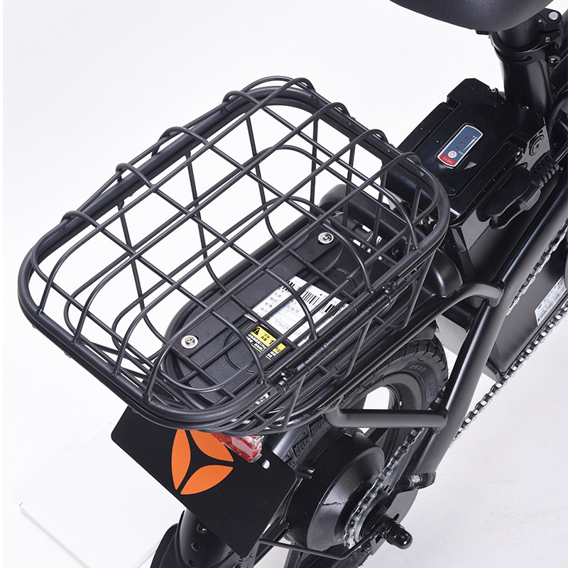 好货雅迪折叠电动车F3/GT3/M321Pro 定制后座金属车筐车篓车篮