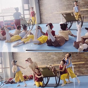 小荷风采摇啊摇摇到外婆桥儿童舞蹈演出服蒲扇摇过的夏天表演服装