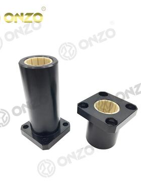 igus易格斯方法兰工程塑料直线轴承J-LMK10 12 16 20 25L滑动轴承