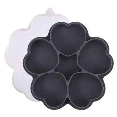 好货Silicone Hamburger Bun Pan Nonstick Baking Mould Silicon