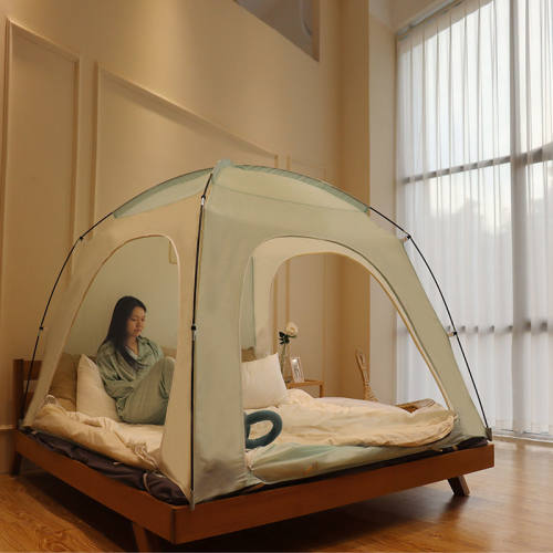 极速室内帐篷大人可睡觉家用单双人大容量折叠透气防风防蚊保暖床