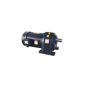极速厂家GPVG电机0.75KW380卧式三相铝壳煞车齿轮减速传动马达