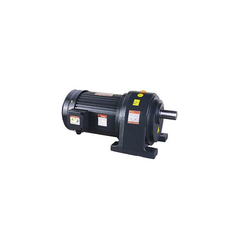 极速厂家GPVG电机0.75KW380卧式三相铝壳煞车齿轮减速传动马达