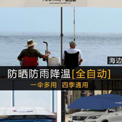 极速品全自动汽车遮阳伞车顶折叠全车智能移动车篷小轿车全自动遮