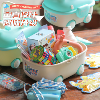 金鱼盒六一儿童节礼物零食大礼包幼儿园全班分享女孩子生日伴手礼