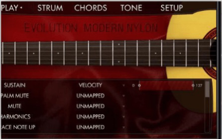 「吉他音色」3G 优美的古典吉他音色Evolution Modern Nylon 音源