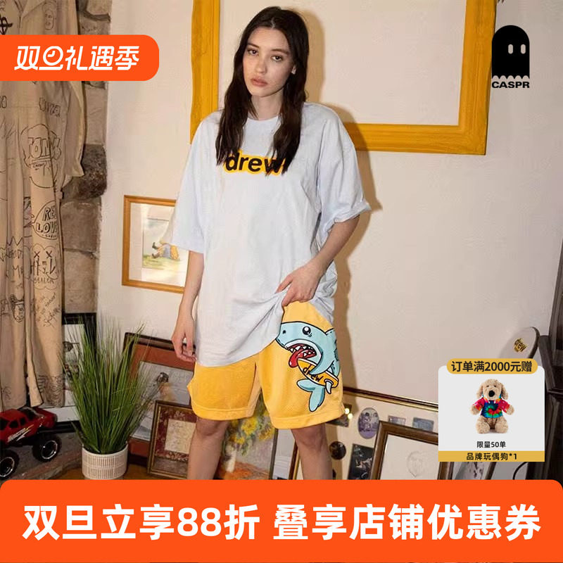 正品drewhouse经典字母款短袖T恤