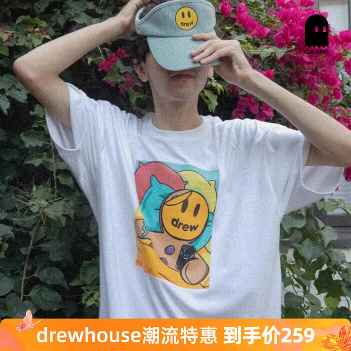 【官方正品】drew house复古姜饼人圆领短袖T恤 26夏男女同款