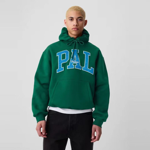 PALACE潮牌联名字母连帽卫衣春季