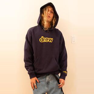 house 经典 字母印花连帽衫 26春季 drew 卫衣 男女同款 官方正品