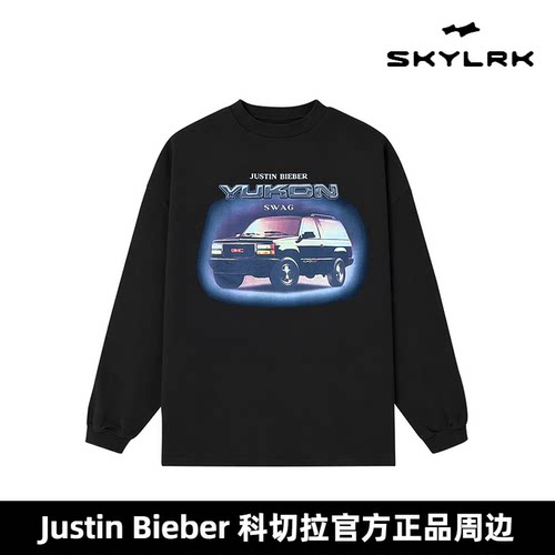 SkylrkJustinbieber长袖T恤