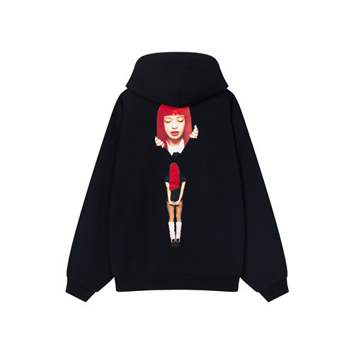 Jennie金珍妮官方周边连帽卫衣