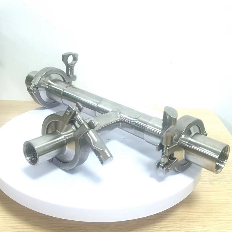 卡套式不锈钢304316射流器水射器快装文丘里管气水液体混合加药剂