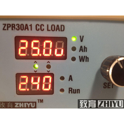 30V0.2-9.99A60W恒流电子负载容量测试仪成品*