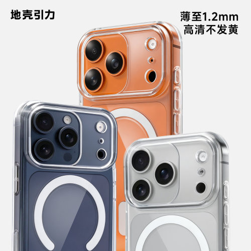 1.2MM超薄透明磁吸苹果手机壳17P