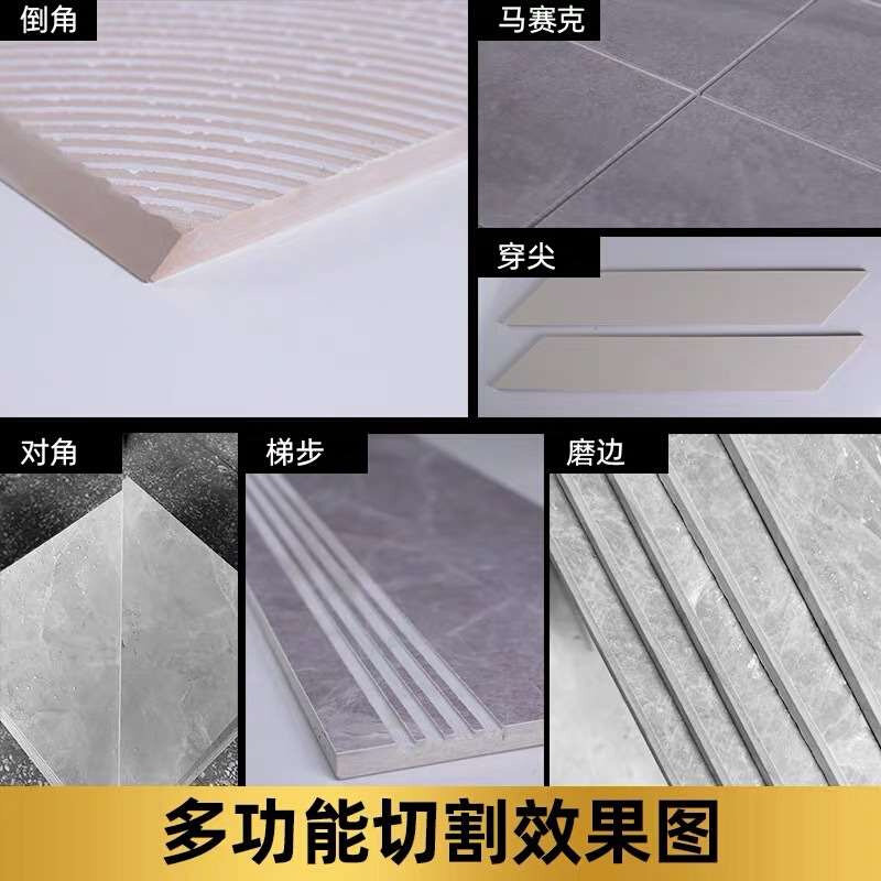 定制台式瓷砖切割机全自动地砖岩板石材45度倒角开槽磨边电动水刀