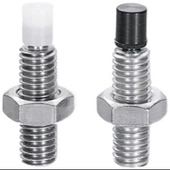 直杆型内六角型 替代米思米 带聚氨酯止动螺栓 限位螺丝 USS6