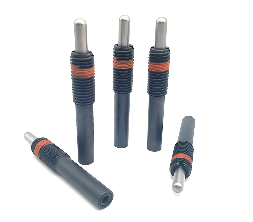 替代米思米PJS3/4/5/6/8/10/12/16碳钢高强度弹簧柱塞 伸缩定位销