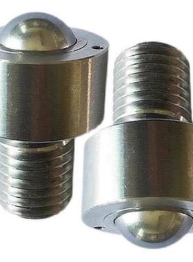 牛眼万向球BCHT24-42 钢珠滚轮不锈钢输送球轴承滚轮切销螺纹型