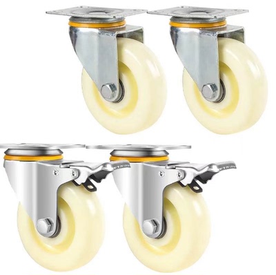 替代米思米 橡胶轮工业脚轮CNGJ CNGK CNGS25/38/50/65/75-R/U/N