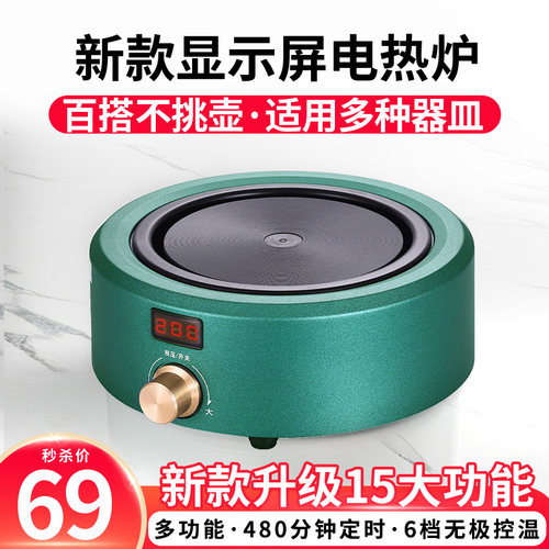 新款电热炉电陶炉煮茶壶迷你电磁炉小型煮咖啡电炉子温酒围炉煮茶