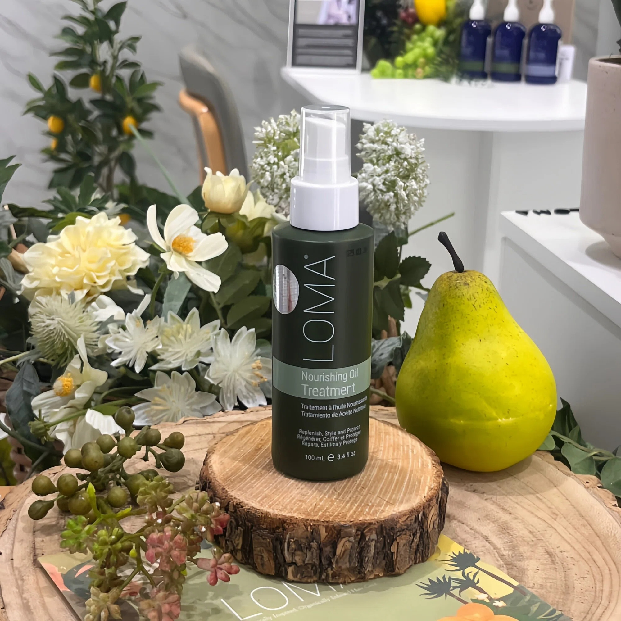 罗马芦荟沙龙护发滋养精油100ml