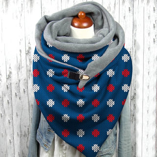 网红Soft Wrap Winter Women Christmas Scarf Warm Scarves Shaw