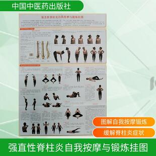 强直性脊柱炎自我按摩与锻炼挂图